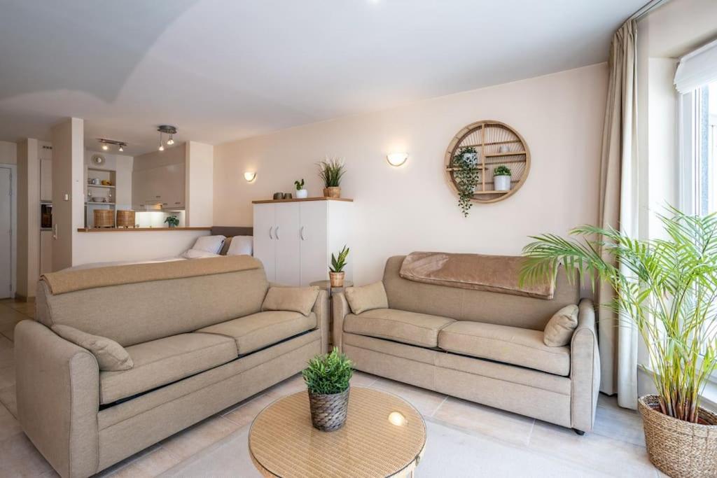 Top Studio Knokke Bij Zeedijk! Eksteriør billede